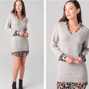 Brochu Walker ‘The Looker Layered V-Neck Dress’; Size XS